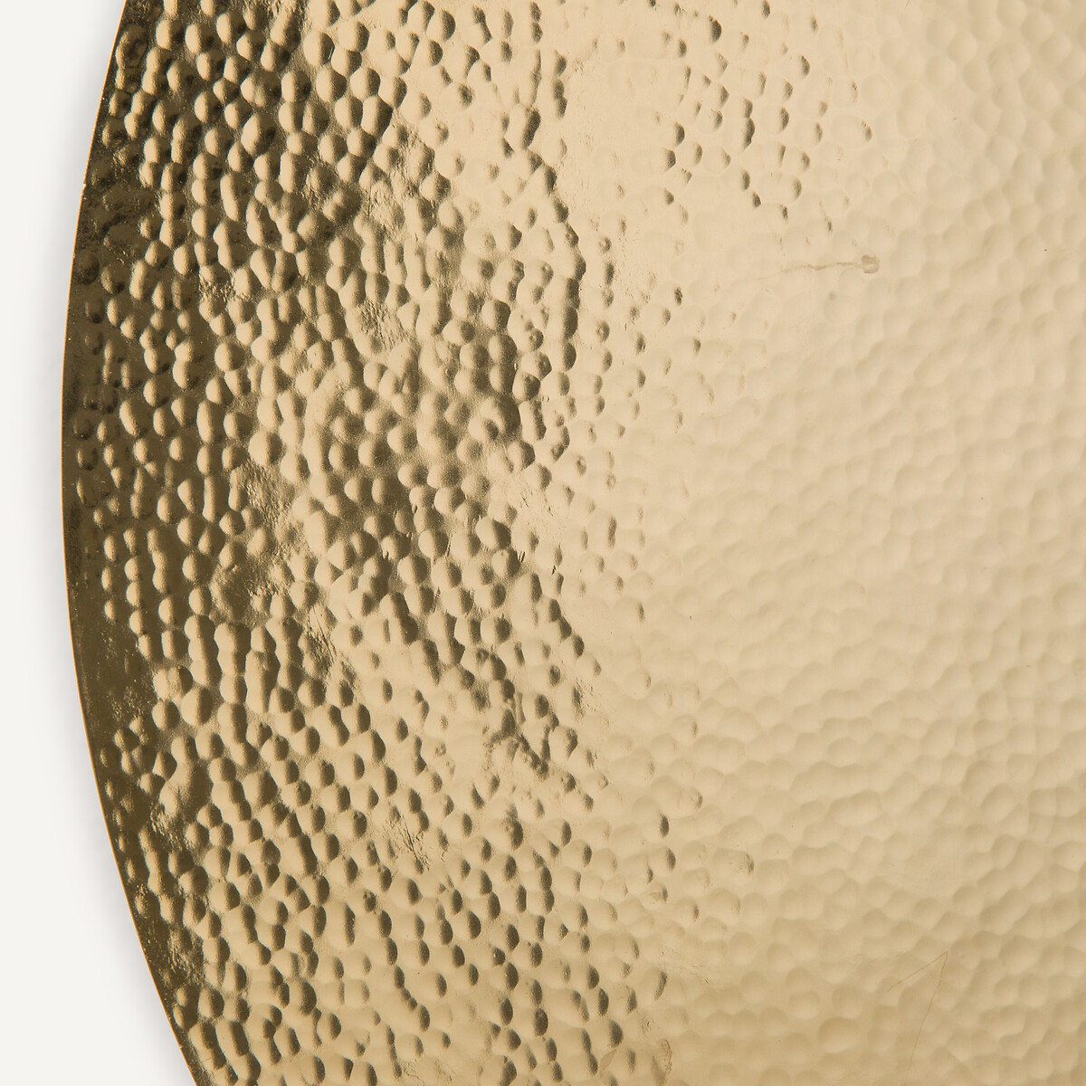 Miroir bougeoir vase mural rond, diamètre 40 cm, LUNOU laiton, AM.PM