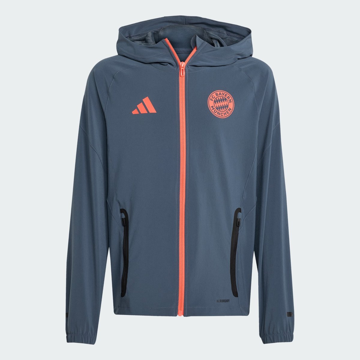Veste De Voyage Fc Bayern Tiro 25 Competition Vis Tech Veste De Voyage Fc Bayern Tiro 25 Competition Vis Tech bold onix / easy coral, adidas Performance