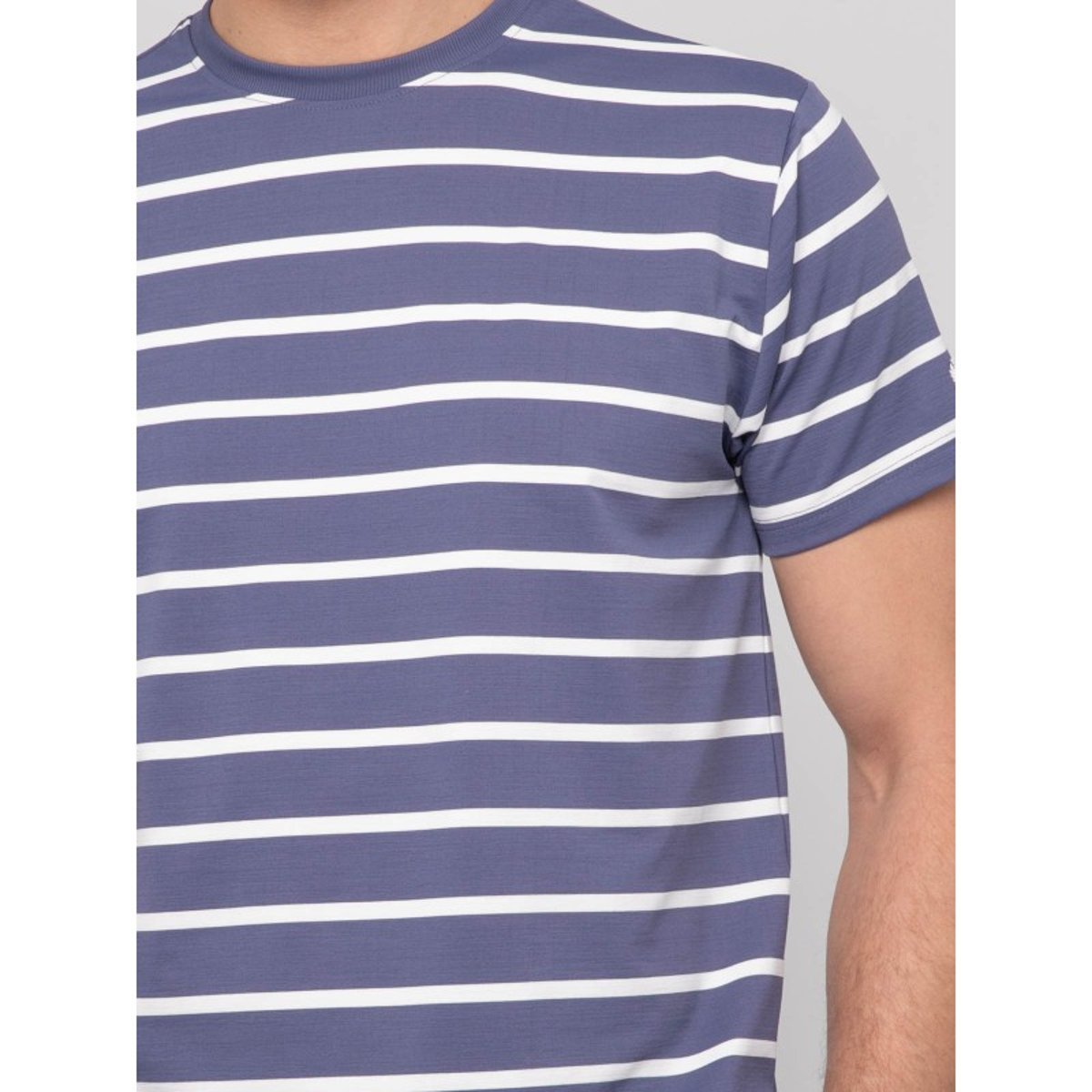 T-shirt Rayures Marinière Nalmartin bleu marine, RITCHIE