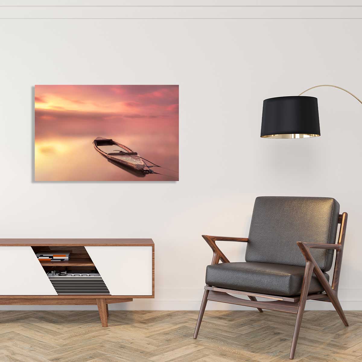 Tableau bateau coulé tableau alu dibond, HEXOA