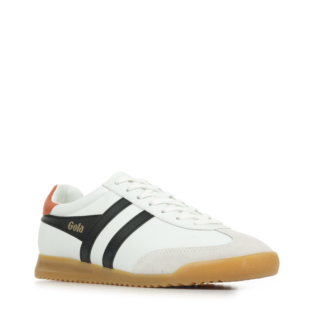 Baskets Torpedo white black moody orange, GOLA