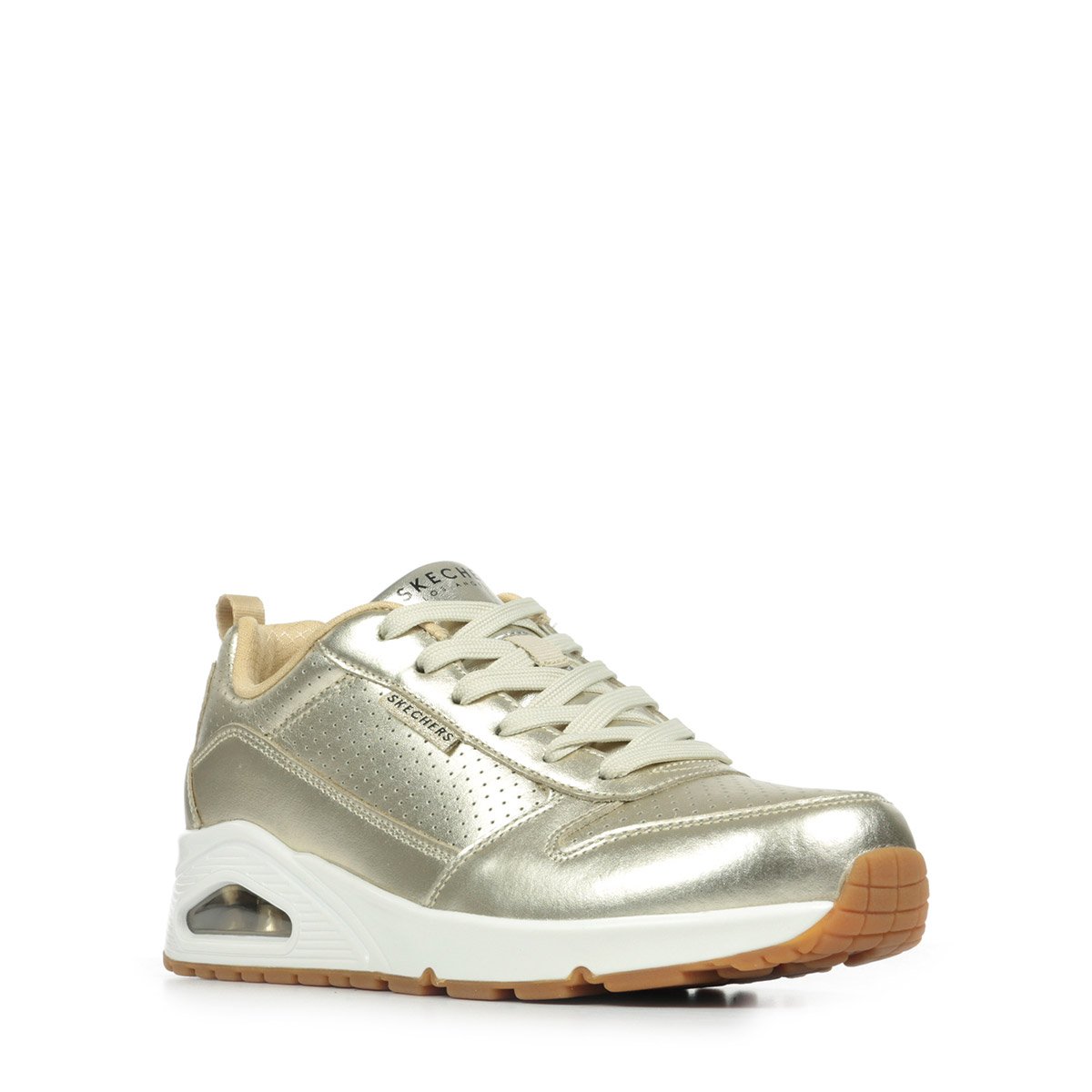 Baskets Uno Metallixs champagne, SKECHERS