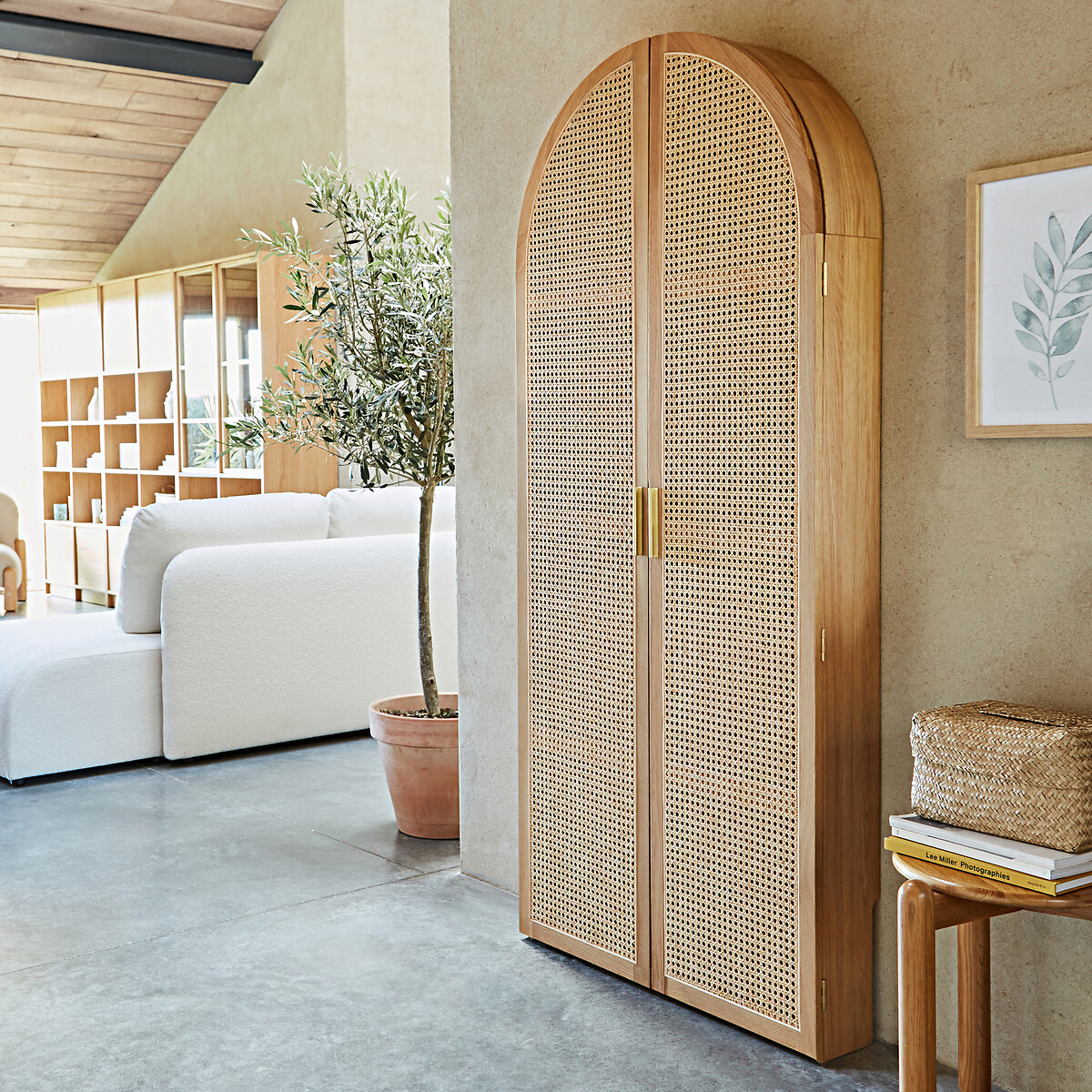 Bureau armoire Mathéo bois clair, LA REDOUTE INTERIEURS