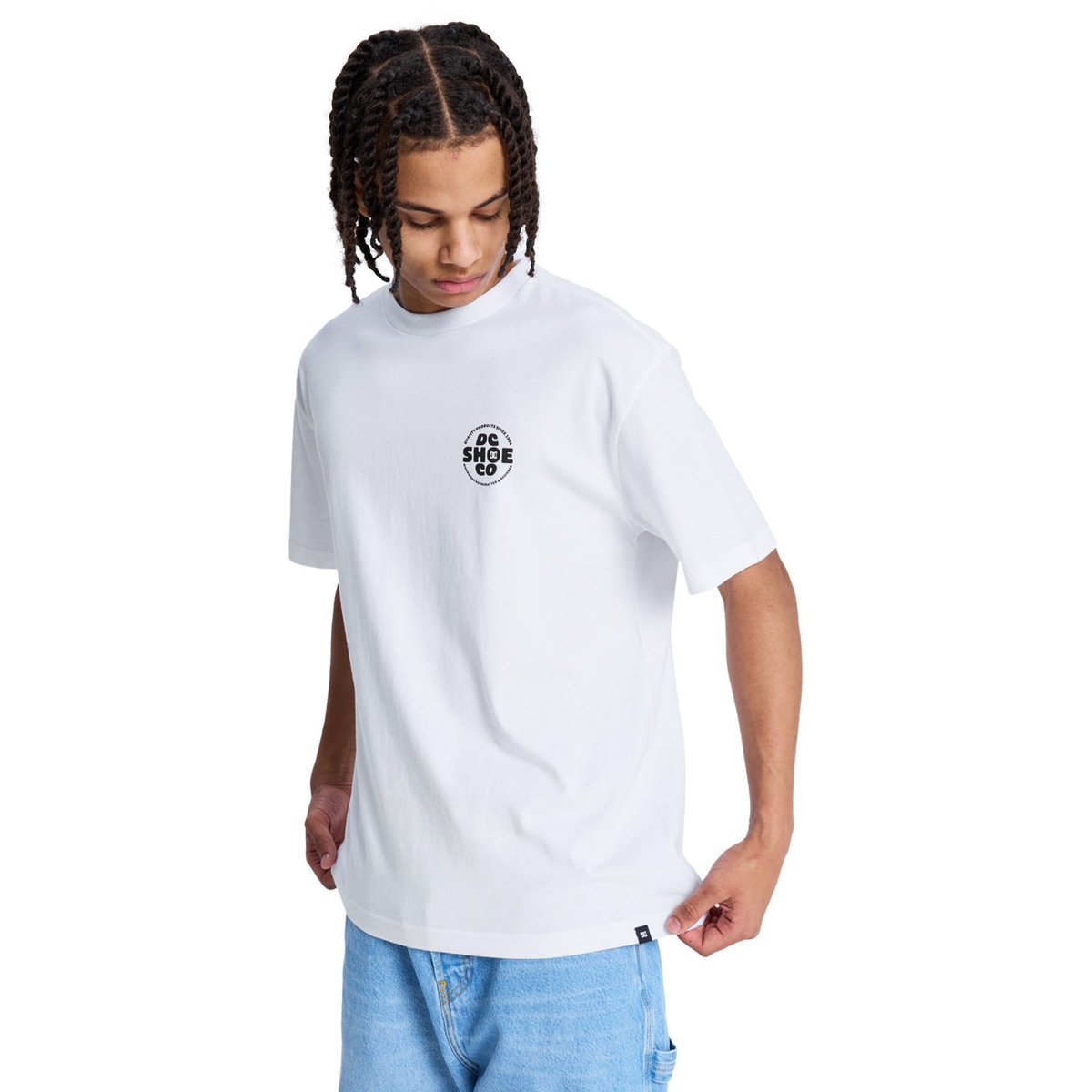 T-Shirt à manches courtes BLOW UP. blanc white, DC SHOES