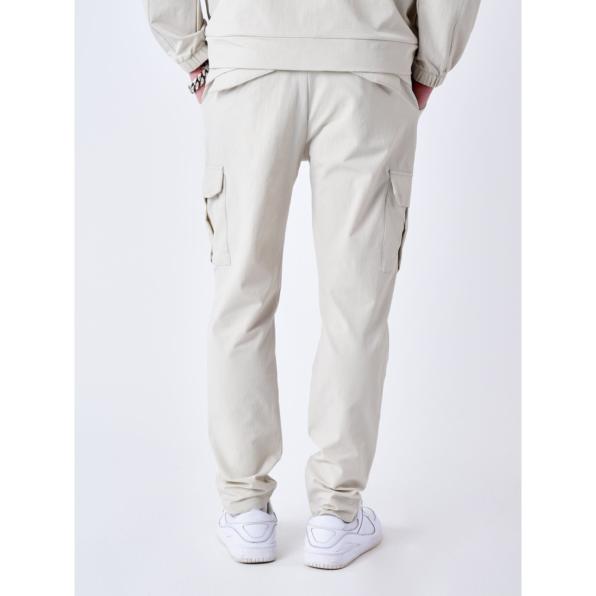 Cargo workwear avec passants greige, PROJECT X
