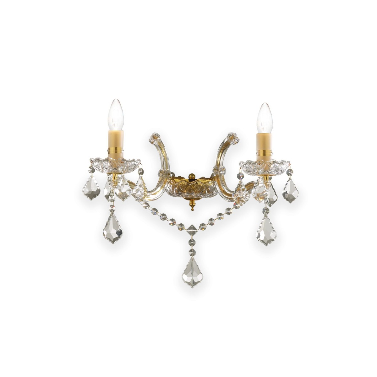 Applique FLORIAN or dorée, IDEAL LUX