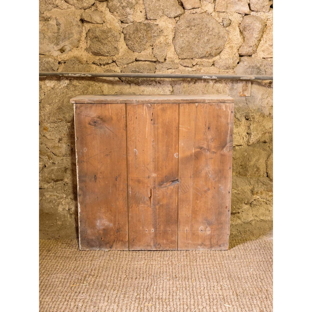 Étagère murale en bois Gaëlle N°1561 - Bon état gris, DEBONGOUT
