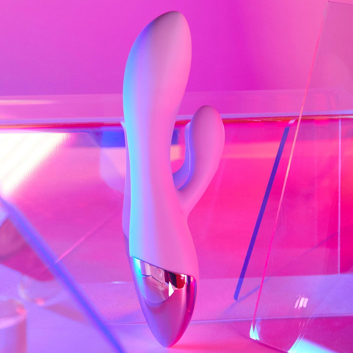 Vibromasseur Funky Bunny mauve, LOVE TO LOVE
