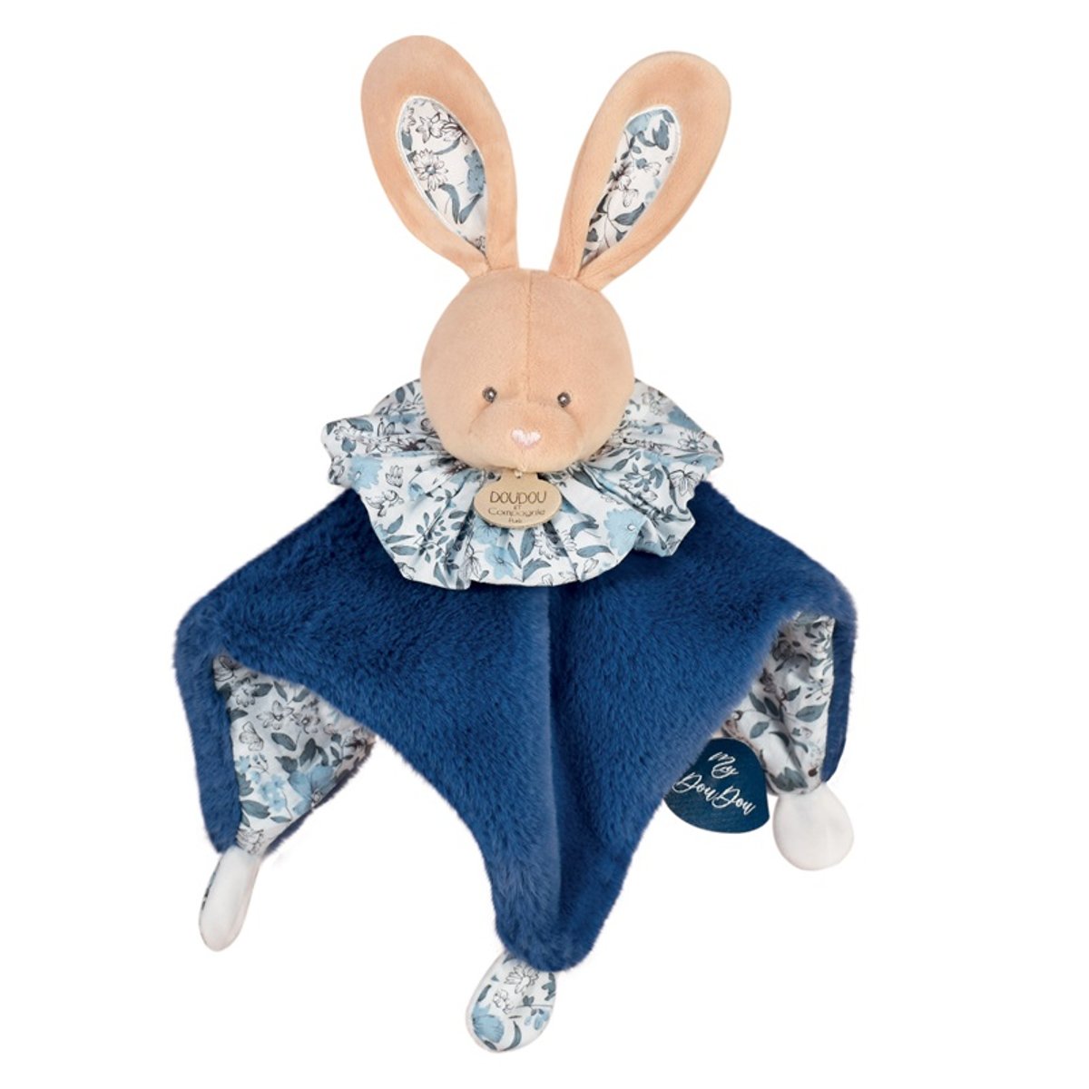 Doudou Boule Lapin bleu, DOUDOU ET COMPAGNIE
