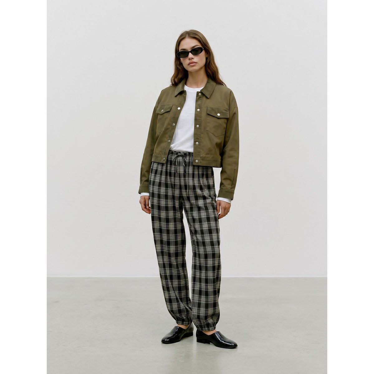 Veste verte - green olive, VERO MODA