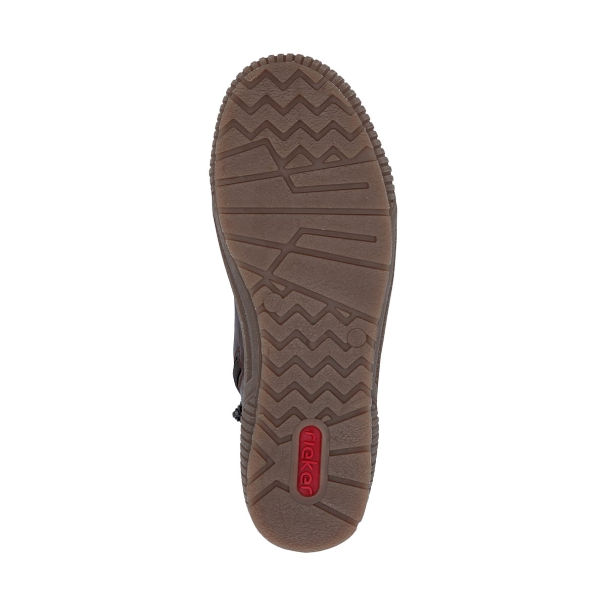 Bottines Cuir Clarino marron, RIEKER