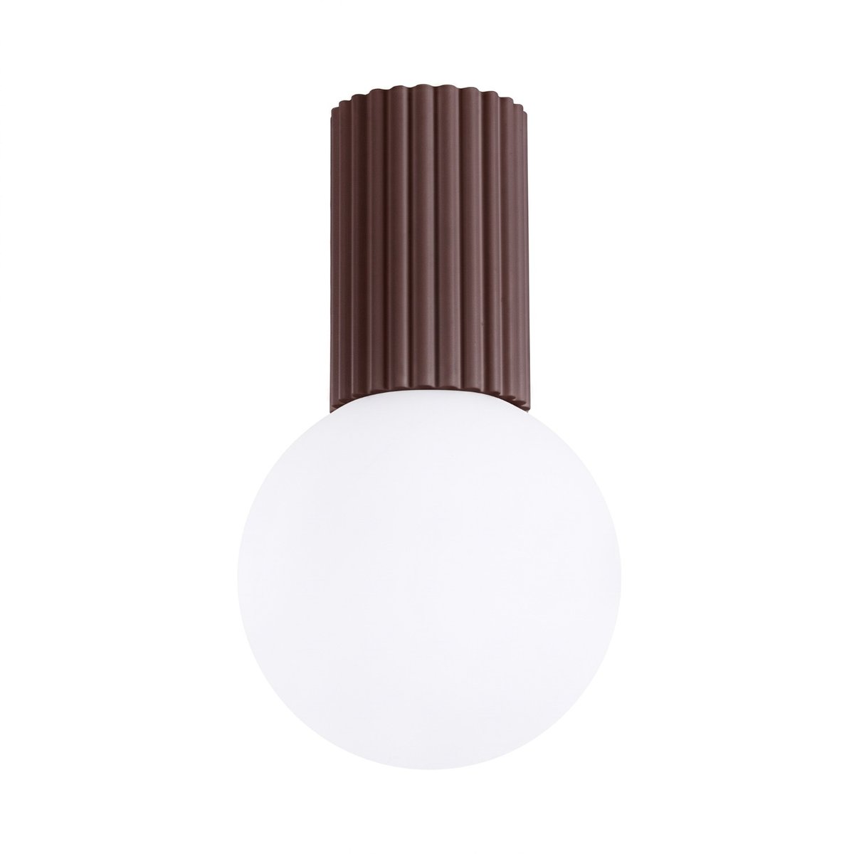 Plafonnier Aluminium Brun G9 1 Halo brun, EDEN