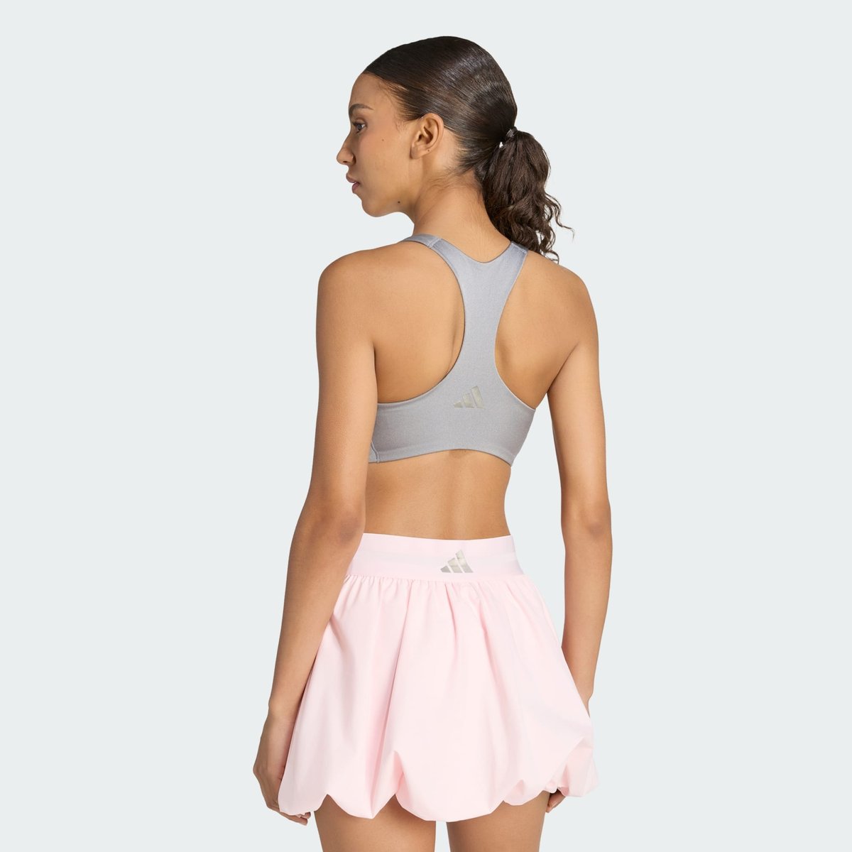 Brassière De Tennis Optime Maintien Moyen Brassière De Tennis Optime Maintien Moyen grey three, adidas Performance