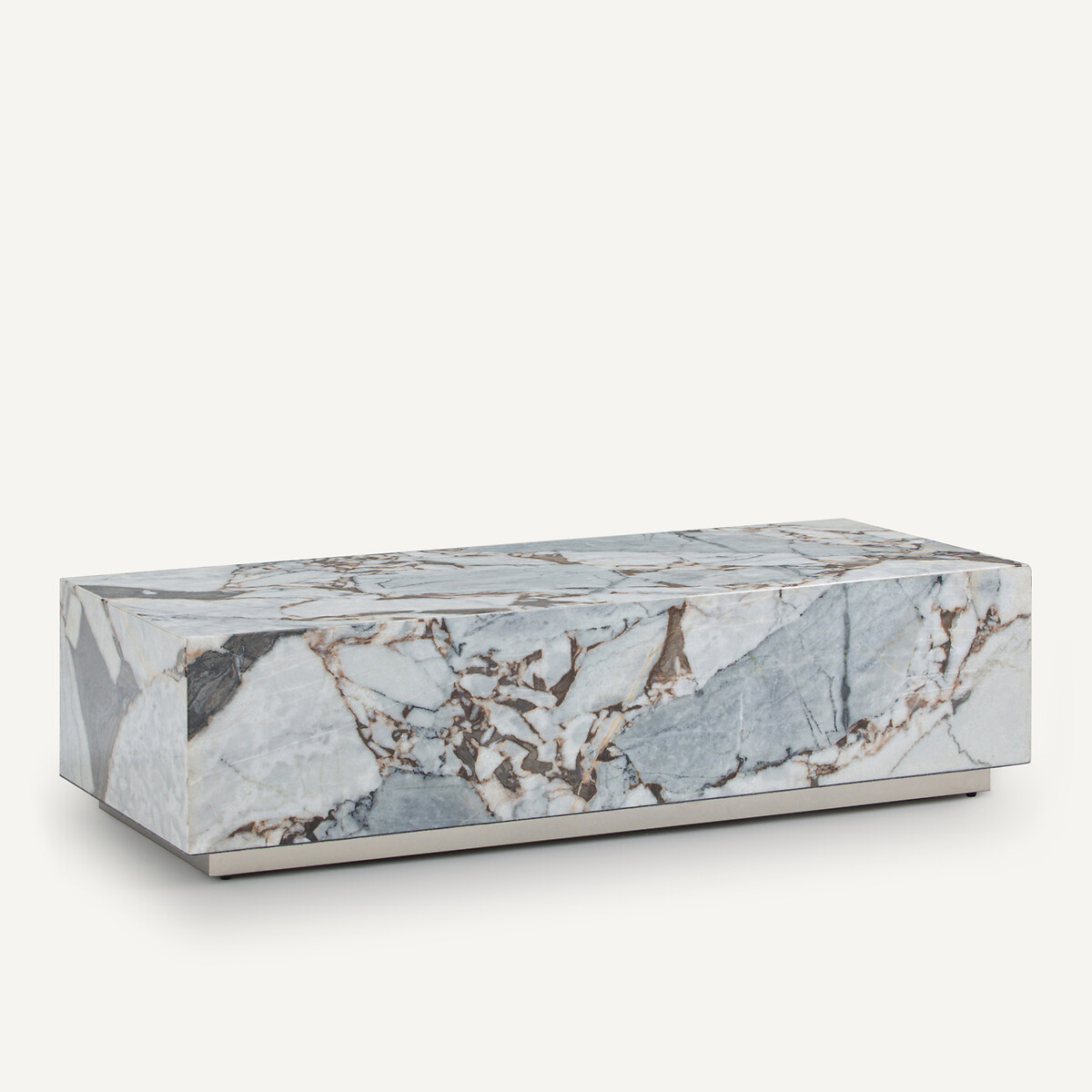 Table basse cube en marbre, Alcana marbre, AM.PM