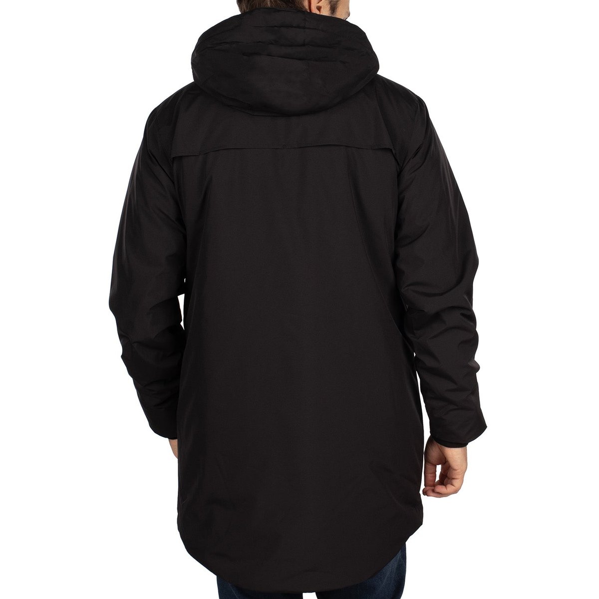 Parka à capuche patch noir, SHILTON