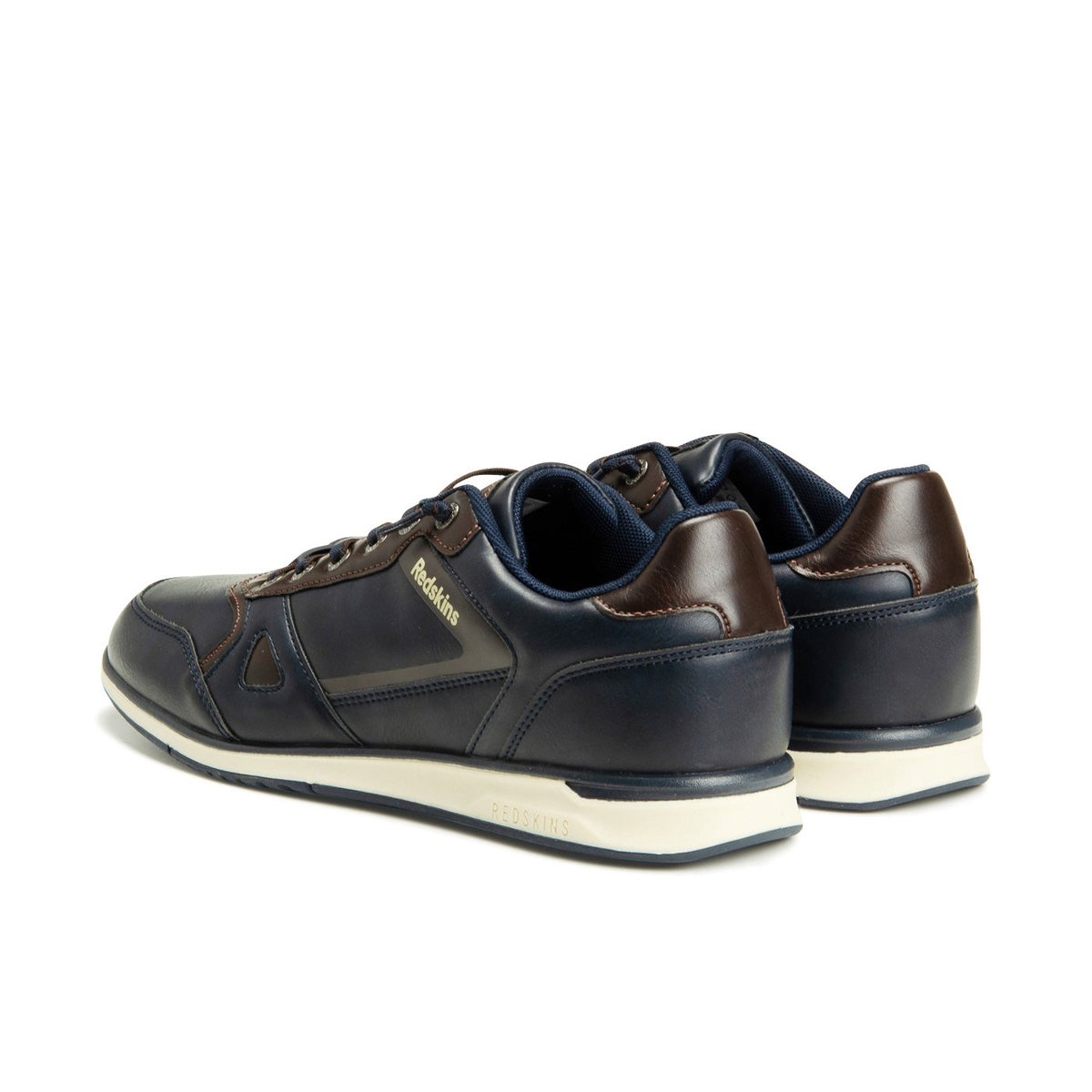 Baskets pu 2BELFAST bleu marine, REDSKINS