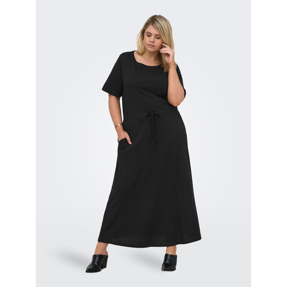Robe noire - black, ONLY CARMAKOMA