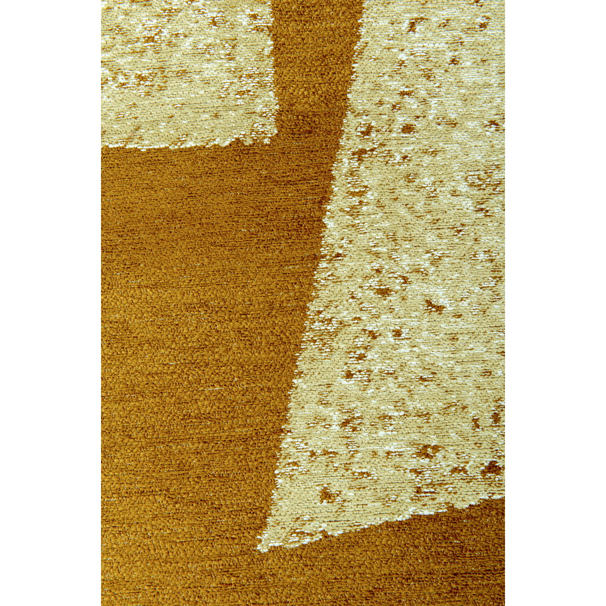 Tapis intérieur/extérieur moderne tissé plat SPRING marron, NOVATREND