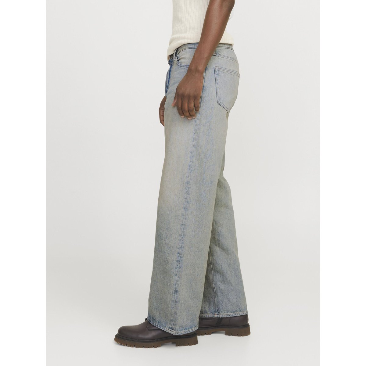 Jean À Coupe Wide blue denim, JACK & JONES