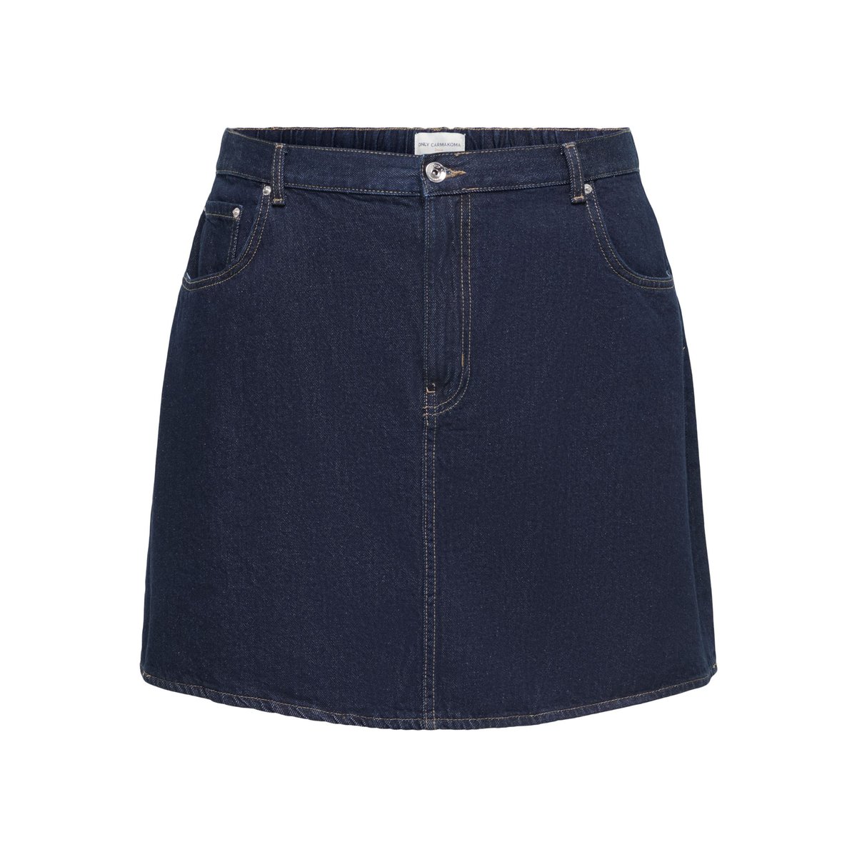 Jupe En Denim dark blue denim 1, ONLY CARMAKOMA