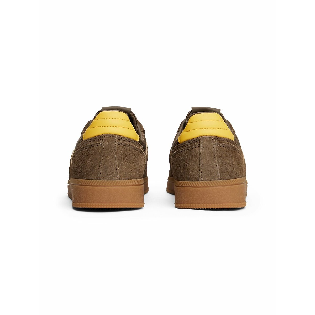 Baskets en cuir suède The Greenwich kaki, TOMMY JEANS