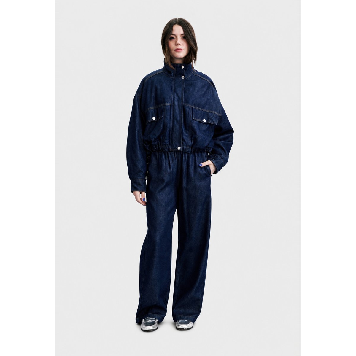 Veste Kiso en coton KISO bleu marine, FRNCH