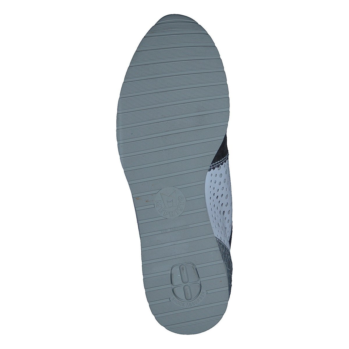 Baskets en cuir NADINE bleu 5126, MEPHISTO