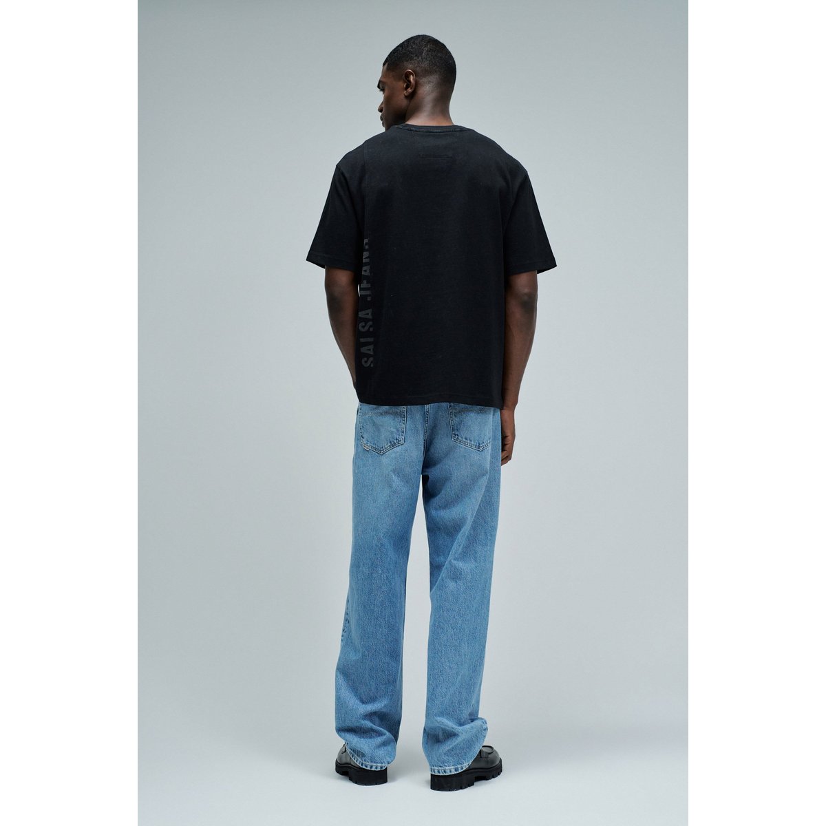 T-SHIRT AVEC BRANDING noir, SALSA JEANS