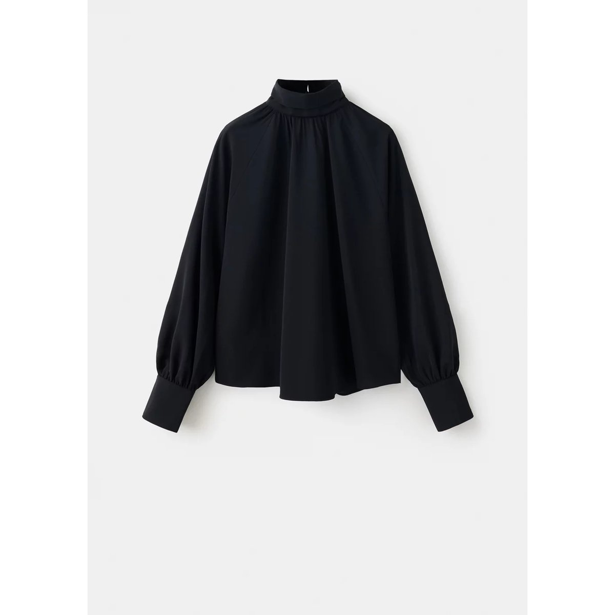 BLOUSE STUT noir, MANGO