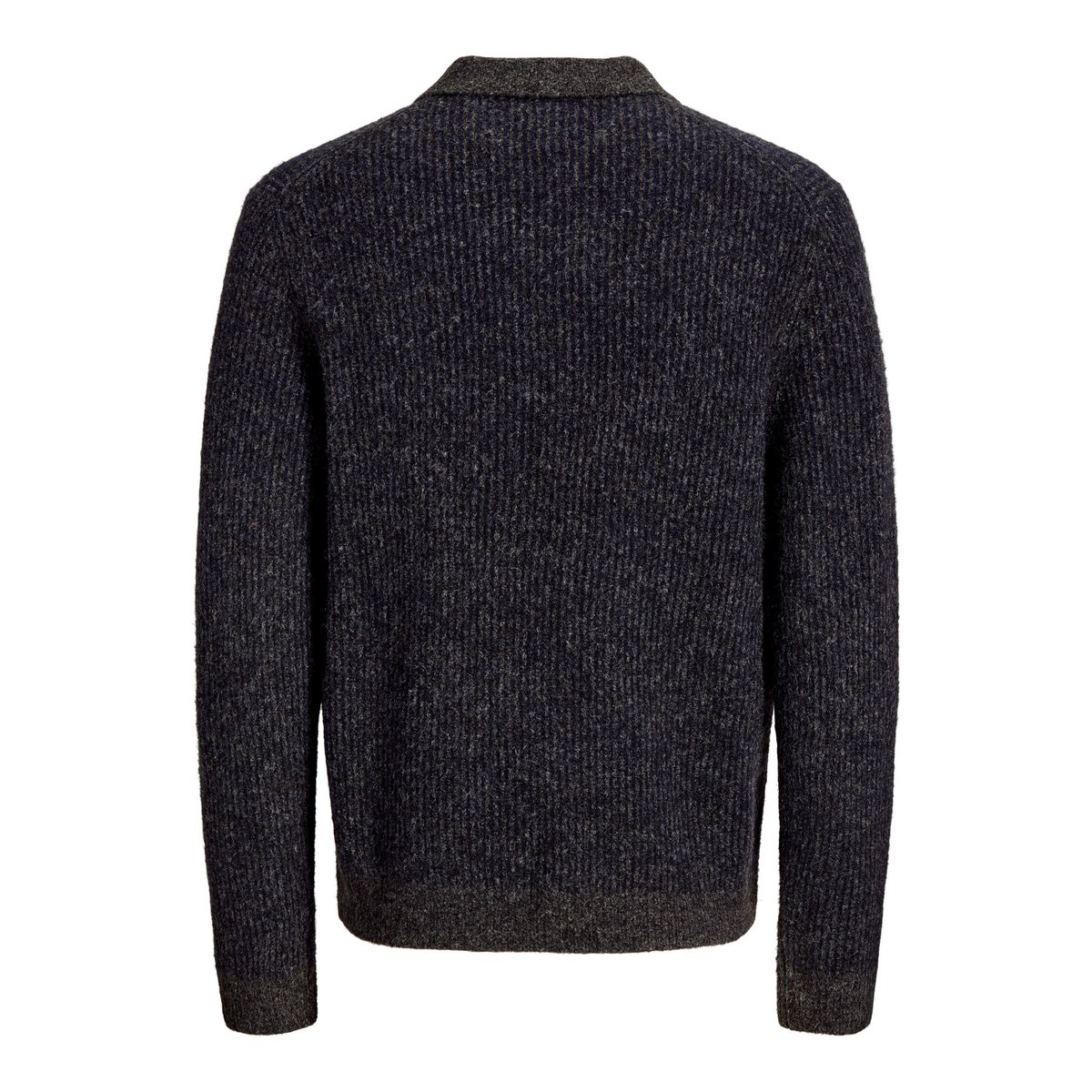 Polo Tricoté grise - medium grey melange 1, JACK & JONES