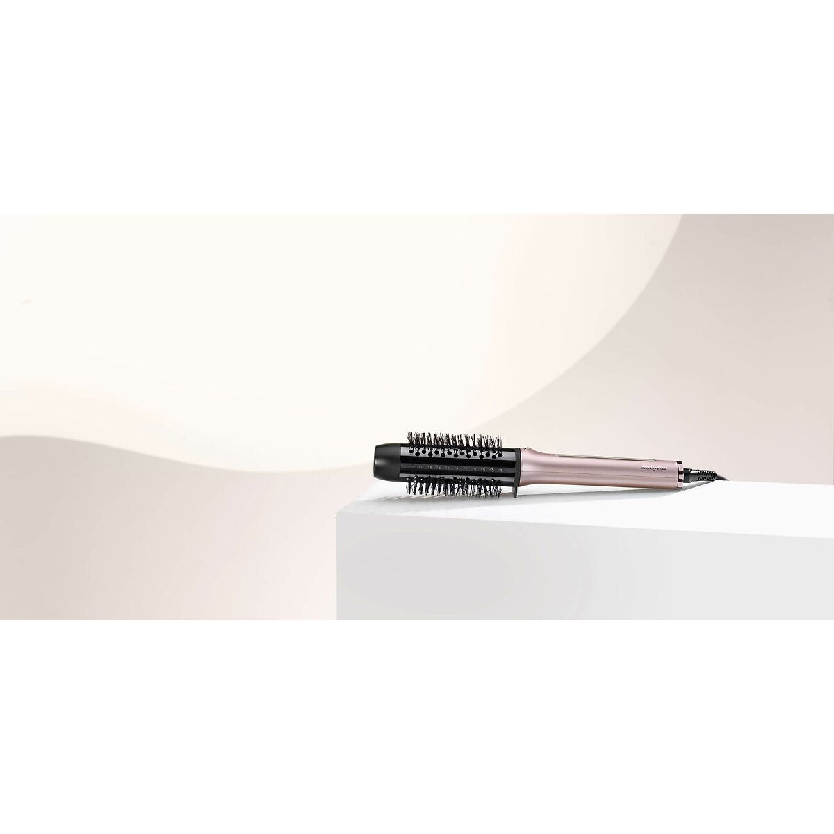 Brosse chauffante volume Boost HSB200E rose, BABYLISS