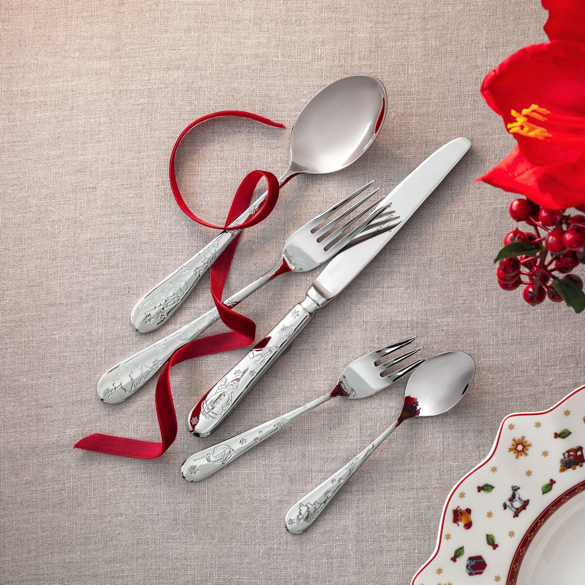 Ménagère Couverts 30 Pièces TOY'S DELIGHT stainless steel, VILLEROY & BOCH