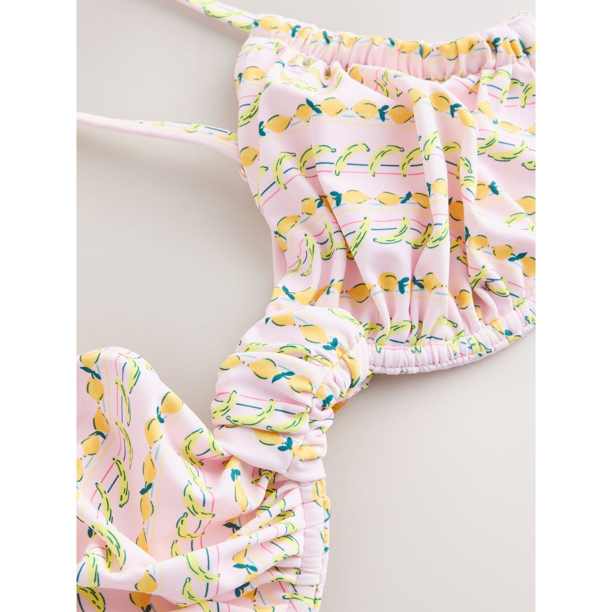 Haut de bikini rose/jaune, NEXT