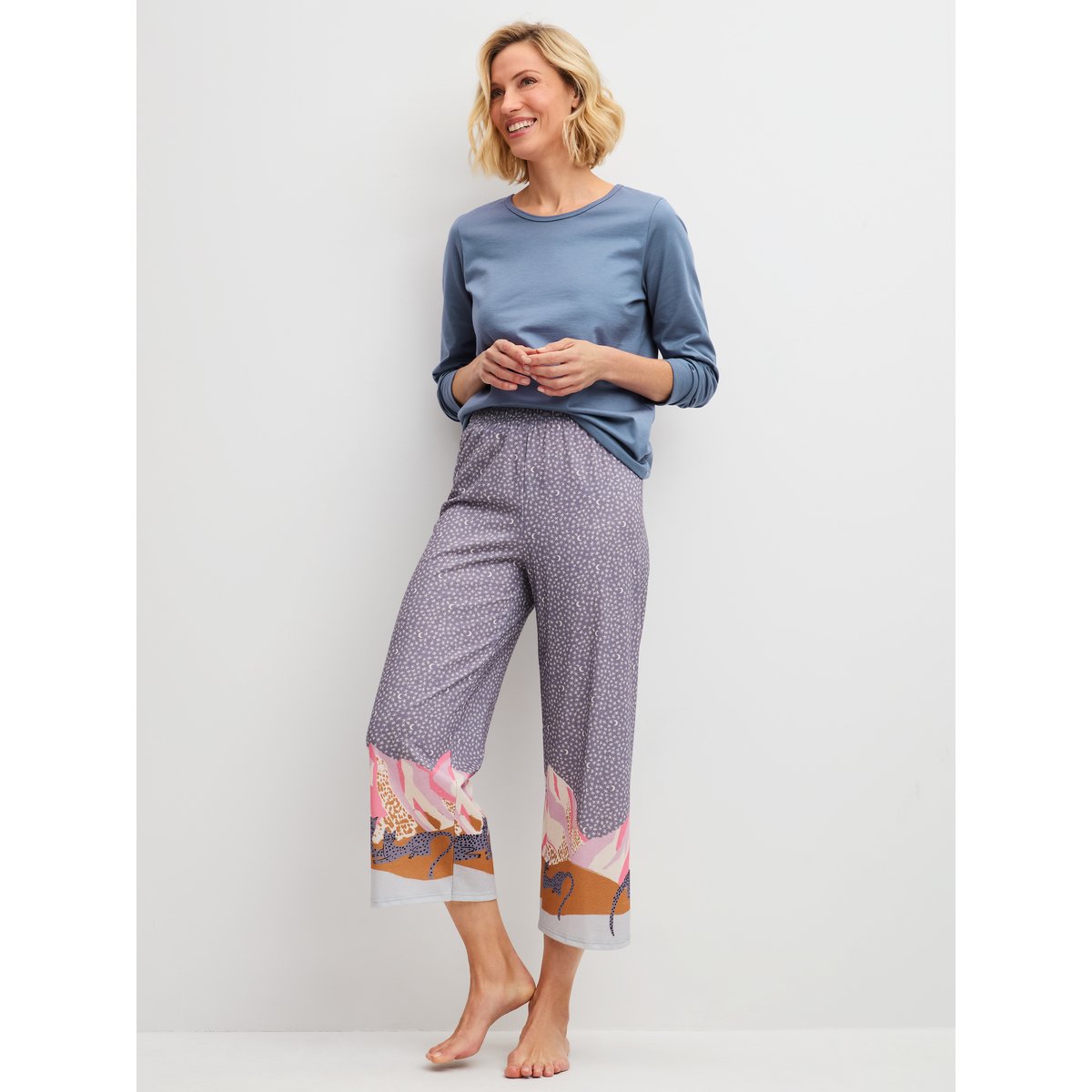 Coton SLEEP OVER M&M folkstone grey, CALIDA