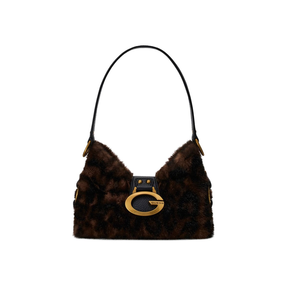 Sac Mini Épaule Camden animalier, GUESS