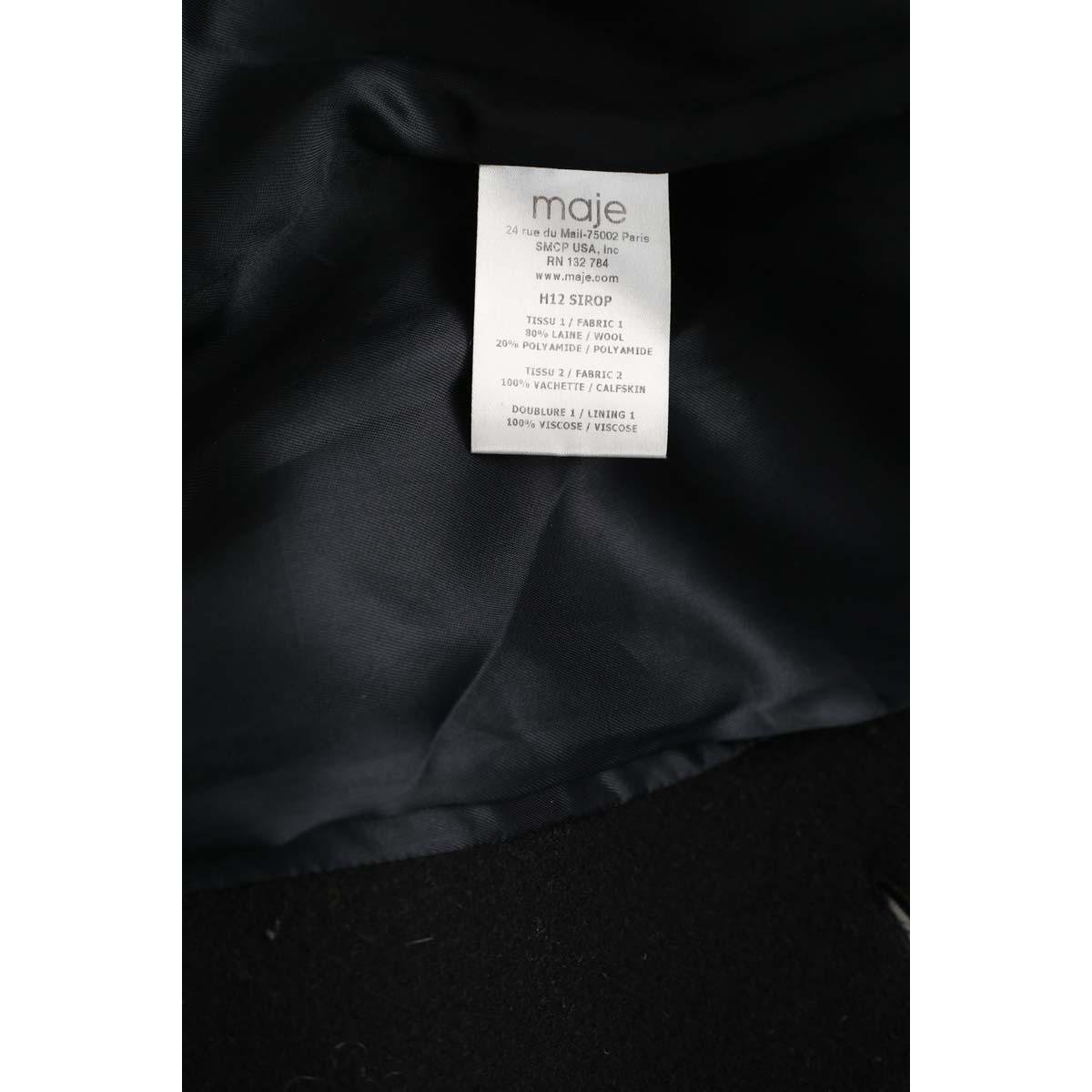 Manteau - Bon État noir, MAJE