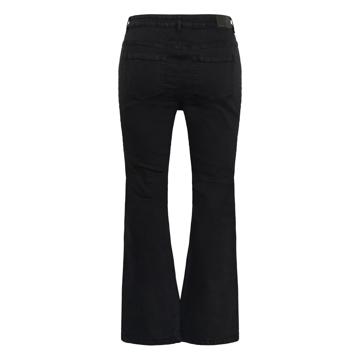 Jeans noir washed black denim, KAFFE CURVE
