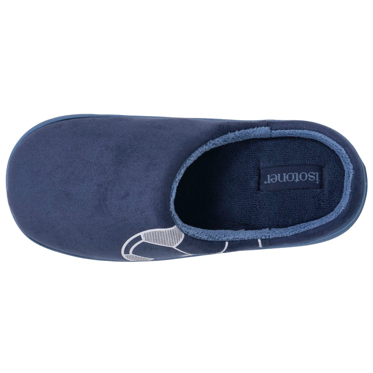Chaussons Mules bleu, ISOTONER
