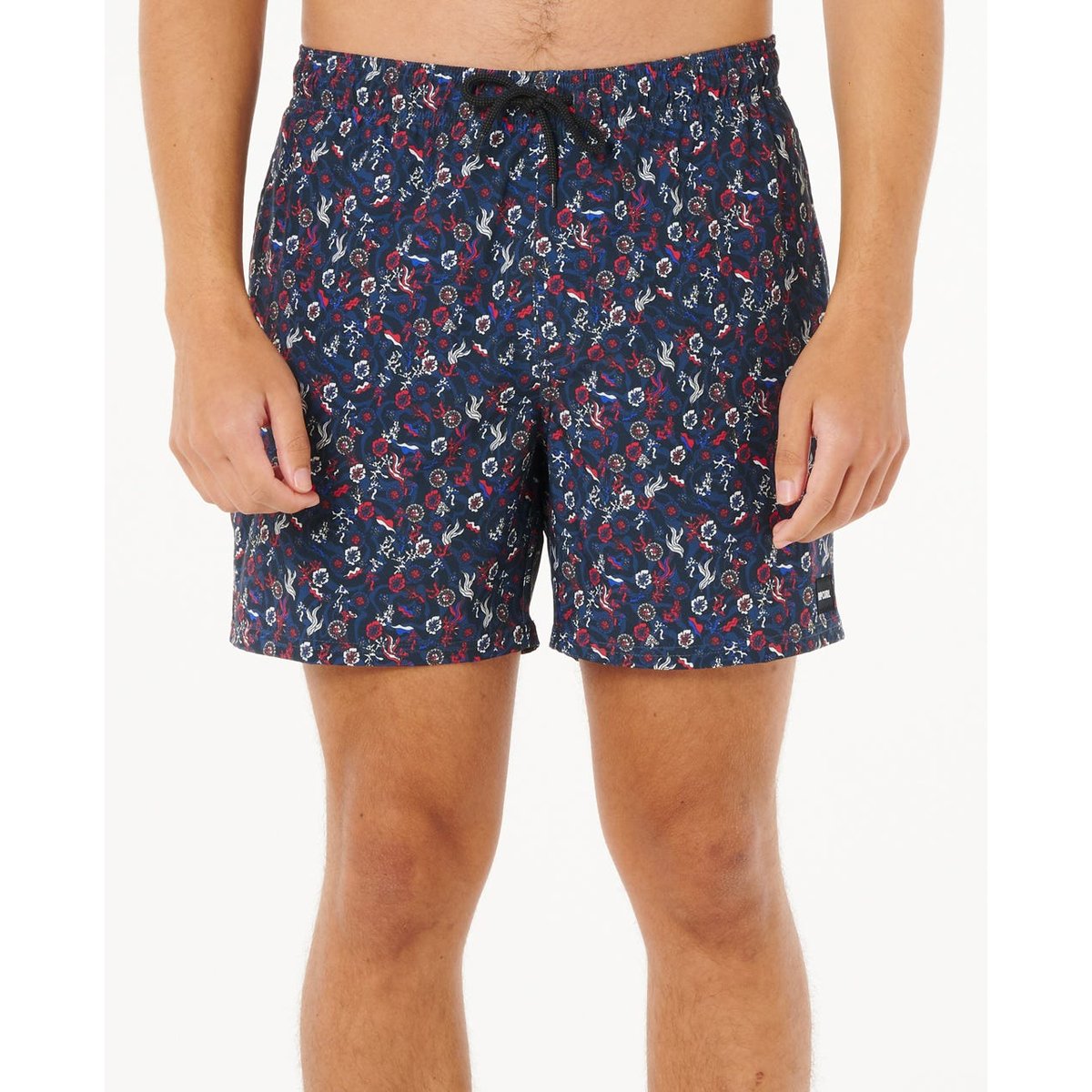 Boardshort FUN TIMES VOLLEY white/navy/red, RIP CURL