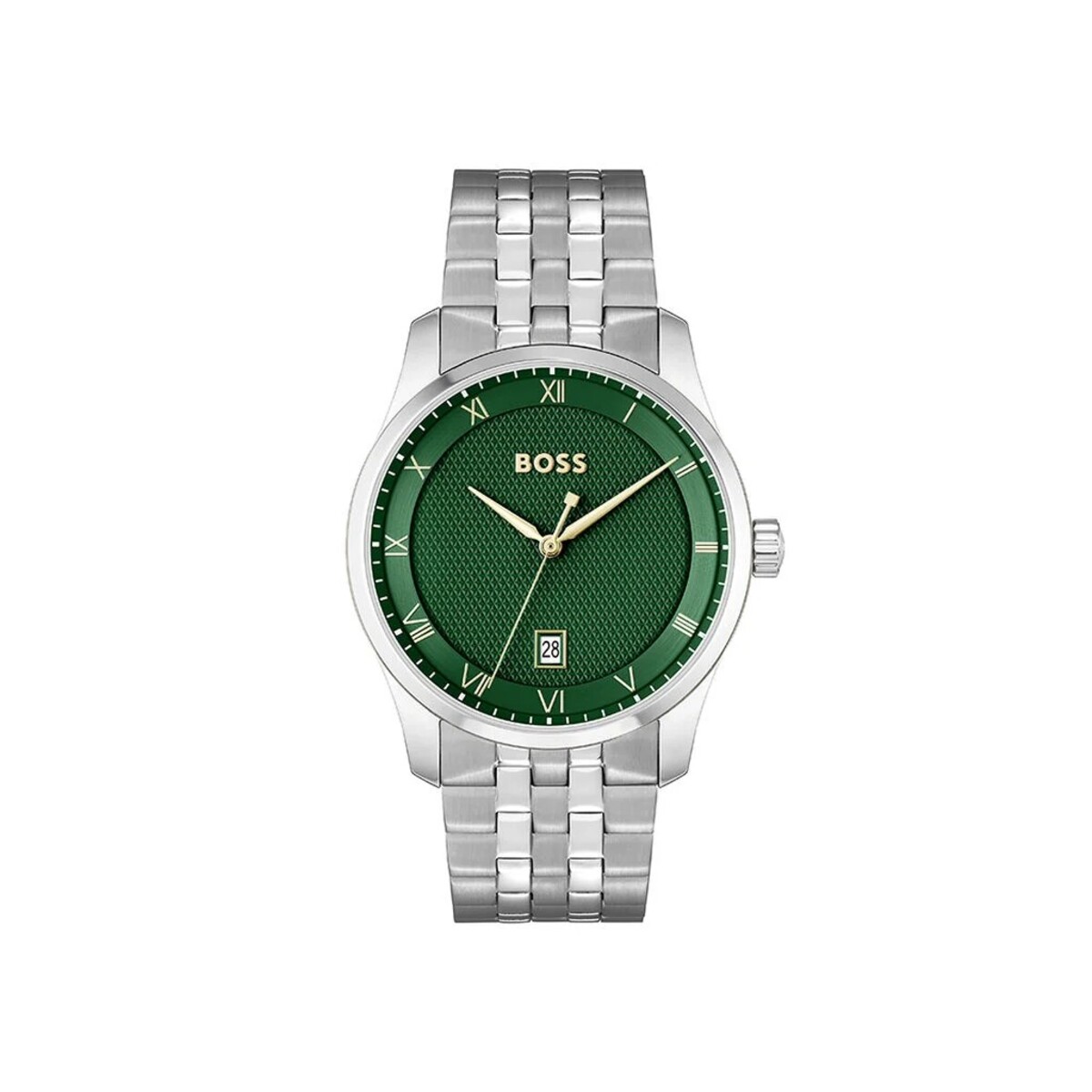 Montre Analogique PRINCIPLE argenté vert argenté, BOSS