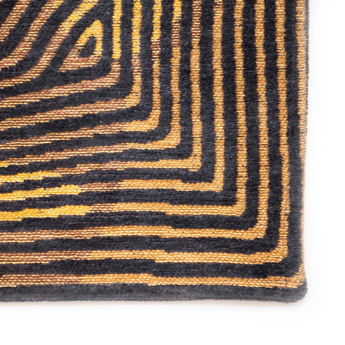 Tapis intérieur/extérieur tissé plat BLACK HORIZON marron, NOVATREND