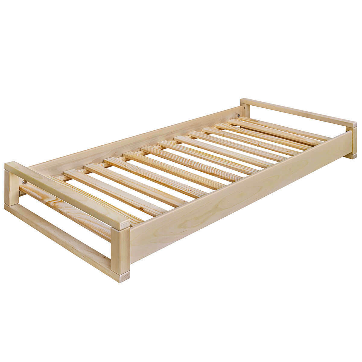 Pack lit gigogne avec matelas Bois massif  POKA bois, AKITEN RETAIL