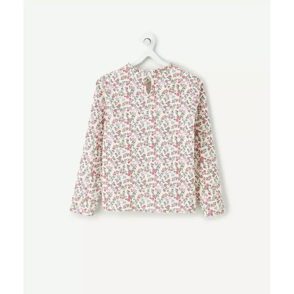 Long-Sleeved Floral Print T-Shirt floral print, TAPE A L'OEIL
