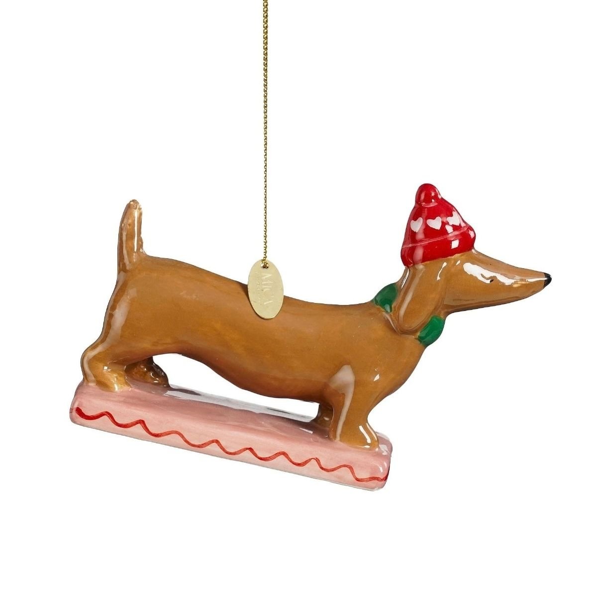 Boule de Noël brun, MICA DECORATIONS