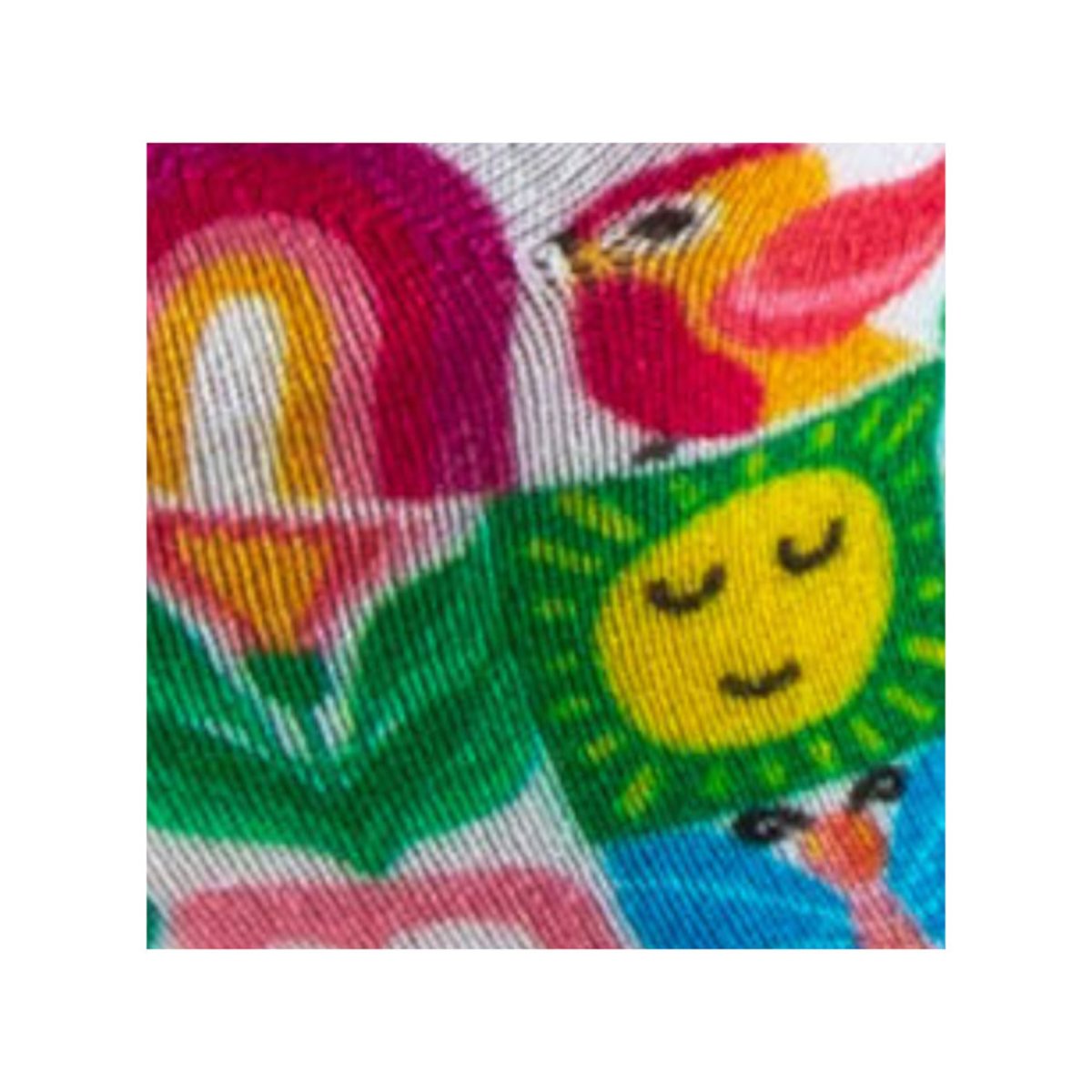 Mi-chaussettes imprimées Femme motifs damiers viscose rose, KINDY