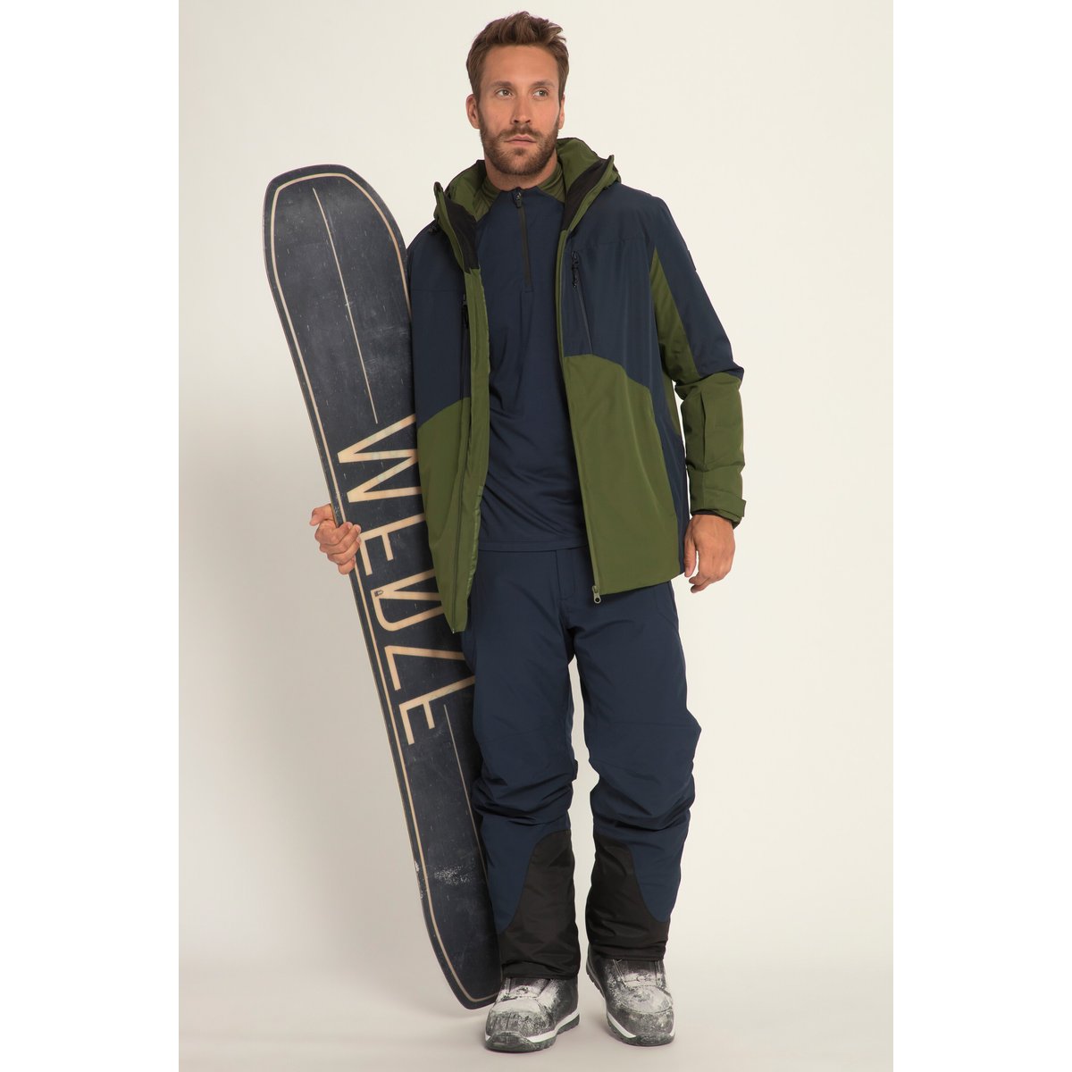 Pantalon de ski, ventre confort bleu marine, JP1880
