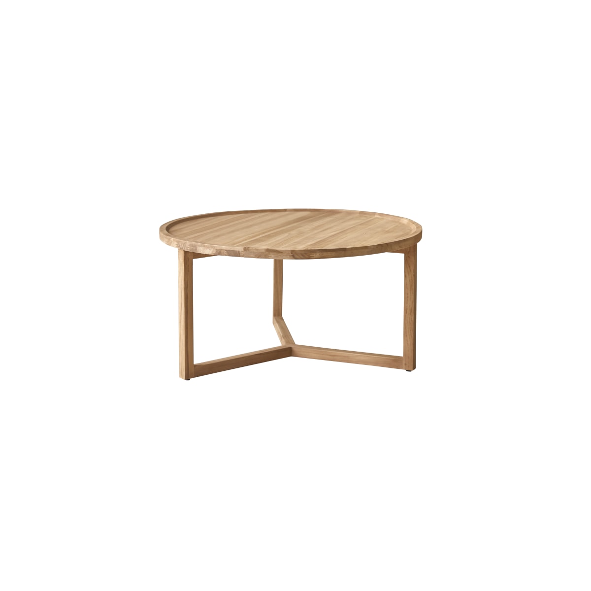 Table basse en Teck massif, ANA naturel, TIKAMOON