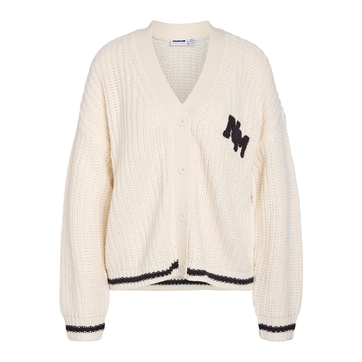 Cardigan En Maille gris - birch1, NOISY MAY