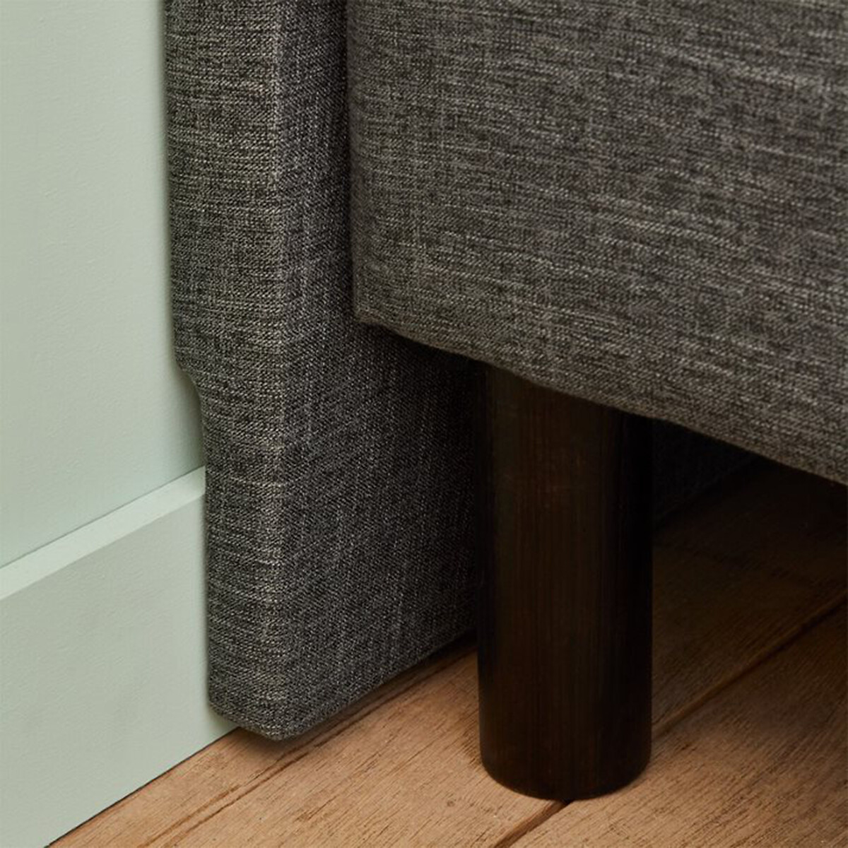 Set Boxspring incantevole 5 in 1 grigio chiné , EPEDA