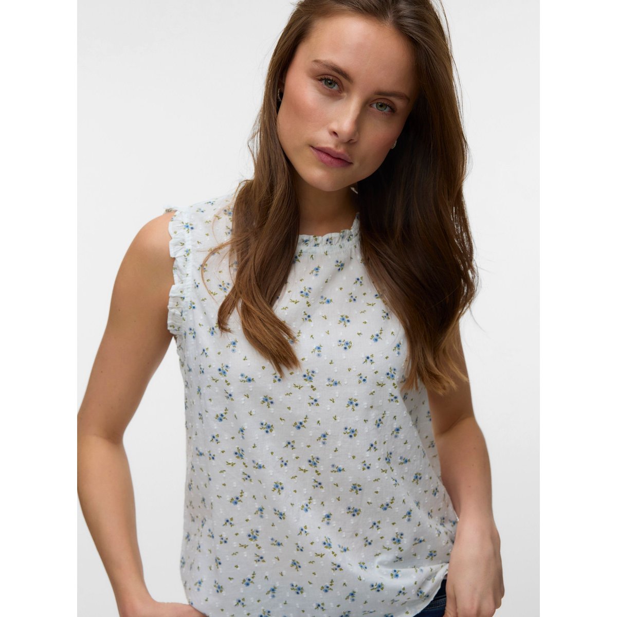 Top snow white, VERO MODA